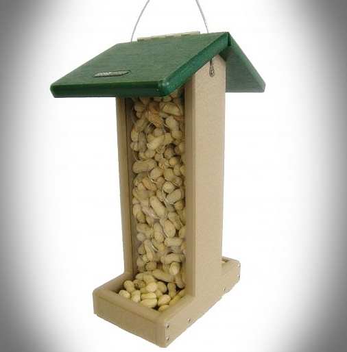 Second Nature Recycled Jay Feeder w/Green Roof